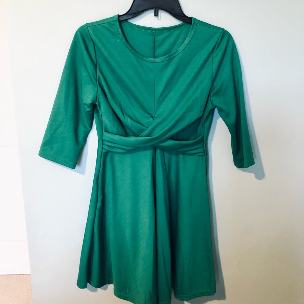 Casual short dress.